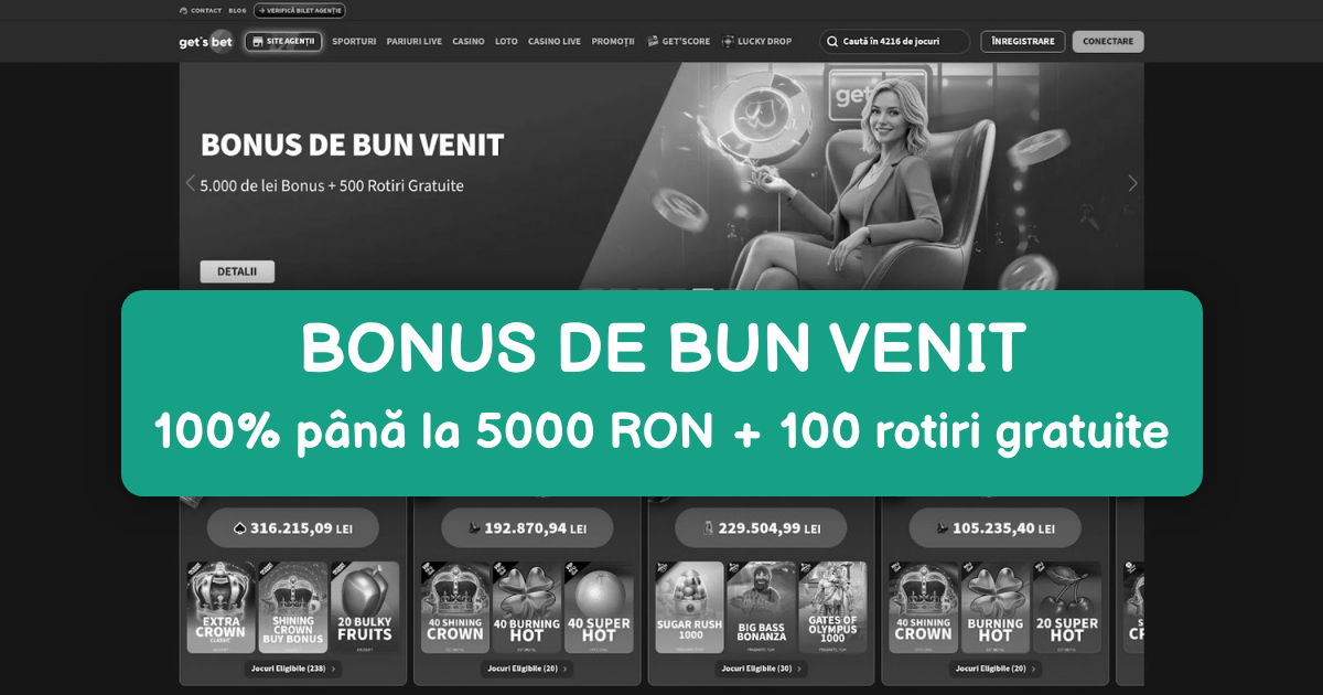 GetsBet Casino România - Slots Online de Top